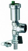 Концевик FAR для коллектора 3/4" НР с краном и воздухоотводчиком